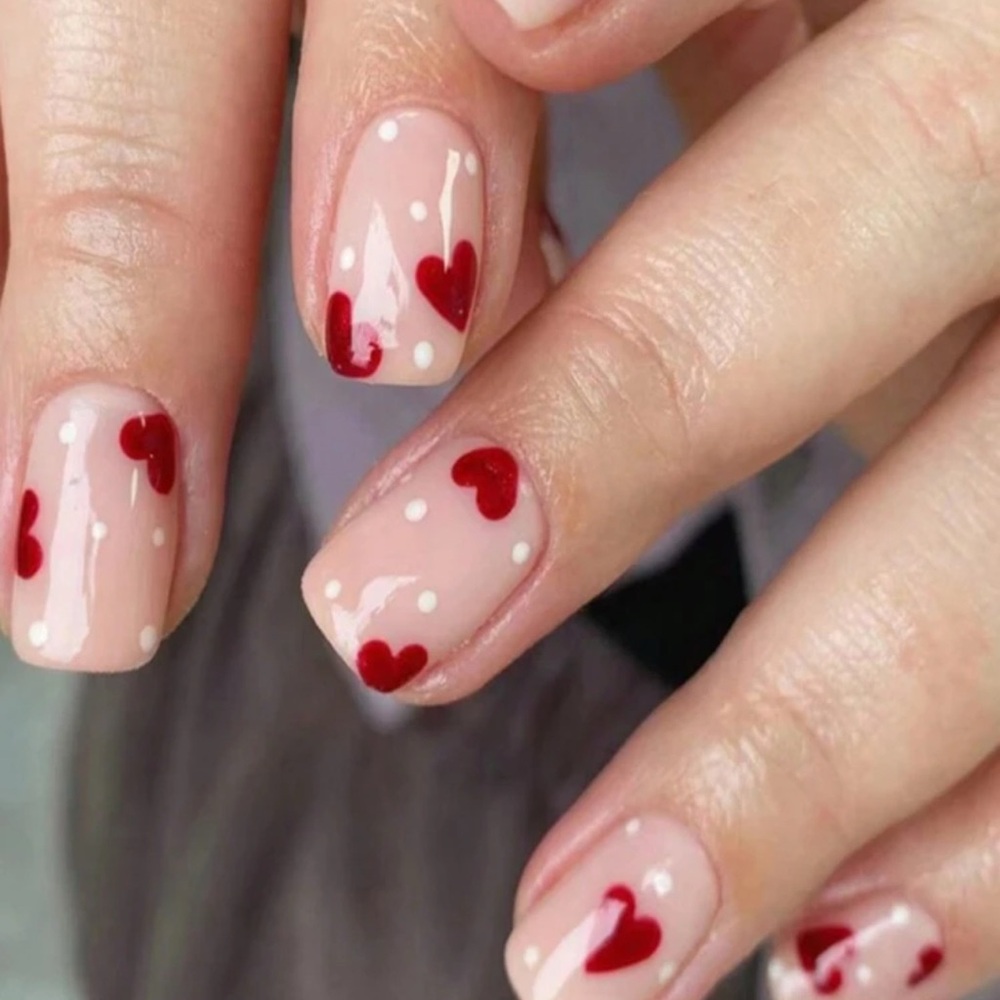Heart Nail Art Design